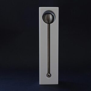 Apribottiglie Nuphar opaco con custodia in Corian